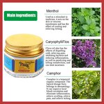 Tiger Red Cream Manufacturer - 20g CN;JIN Wholesale Health Care Pain Relief Headache Dizziness Cool Menthol 3 Year Shelf