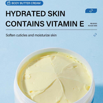 Winter Moisturizer Body Butter Manufacturer - Custom Vitamin E Hydrating Anti-drying for Women Adults Normal Skin