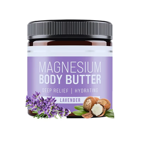 Body Butter Manufacturer - Private Label Skin Brighten Nourishing Hydrating Lavender for Sleep Improvement Magnesium Therapy