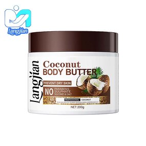 Whitening Body Lotion Manufacturer - Natural Adults Coconut Oil Deep Moisturizer Body Butter Lightening Normal OEM