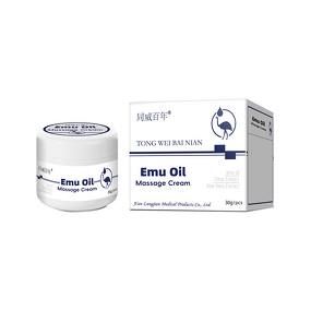 Body Cream Manufacturer - Manufacturer Sale Wholesale Emu Oil Herbal Pain Relief for Muscle Soreness Joint Shoulder Skin Care
