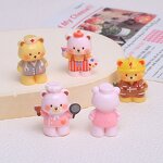 Resin DIY Ornament Manufacturer - 3D Mini Painter Nurse Chef Teddy Bear Role Playing