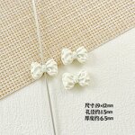 Resin Key Accessories Manufacturer - Candy Colorful Bow Glossy Baking Paint DIY