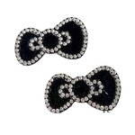 Rhinestone Bow Manufacturer - Flat Back Candy Color for Junk Phone Case Shoe Buckle