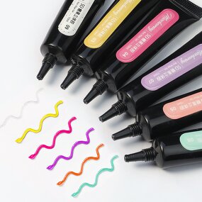 Gel Polish Manufacturer - Professional 5D Drawing Liner Candy Macaron Jelly Disposable