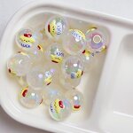 Round Beads Manufacturer - 16MM Glitter Sanrios Cute for DIY Car Hanger Phone Chain