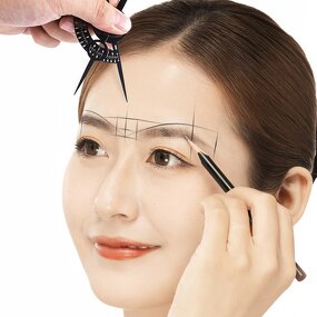 Eyebrow Mapping Ruler Manufacturer - Stainless Steel Microblading Balance Positioning
