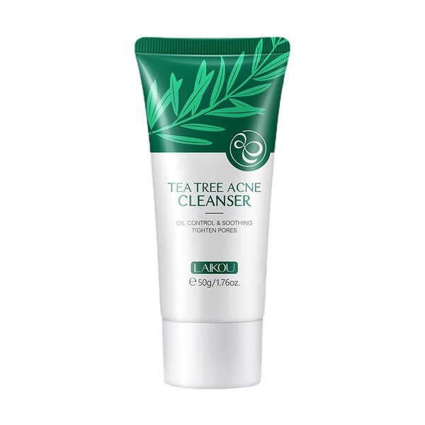 Face Cleanser Manufacturer - Laikou Tea Tree Anti-Acne Gentle Cleansing Facial Foam
