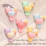 Resin Nail Accessories Manufacturer - Cartoon Small Resin Bear Cream Glue Love DIY