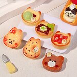 Resin Charms Manufacturer - 2026 New Cartoon Biscuit Simulation Cute Food DIY