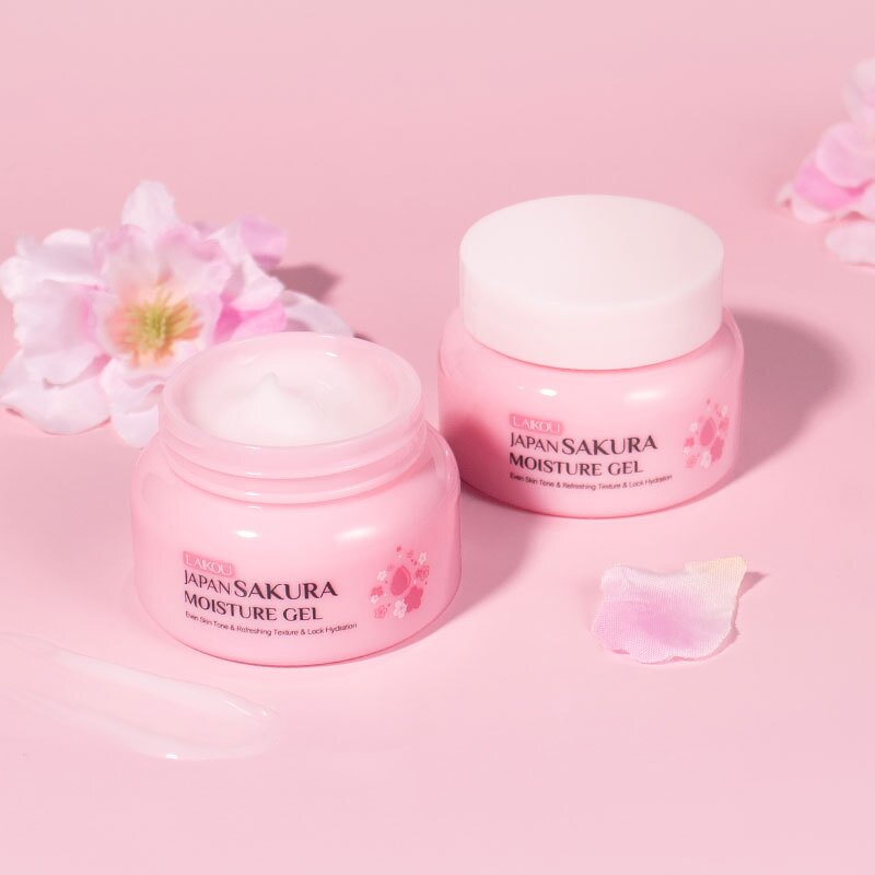 Moisturizing Cream Manufacturer - Laikou Cherry Blossom 60g Facial Skin Brighten Tone