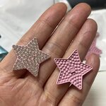 Metal Decoration Charm Manufacturer - Chic Luxury Full Rhinestone Diamond Heart Bag