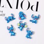 Resin Charms Manufacturer - Cute Solid Color Blue Dog Dripping Glue DIY