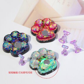 Nail Art Display Holder Manufacturer - Luminous Cat Claw Magnetic for False Nails