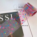 Nail Stickers Manufacturer - 1 Box Fashion Doll Pink 3D Laser Gradient Transfer Foil