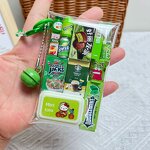 Resin Food Charms Manufacturer - Plastic Microminiature Funny PVC Bag with Snack