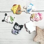 Resin Flat Back Charms Manufacturer - Glossy Kt Cat Puppy Bunny Kitten for DIY Crafts