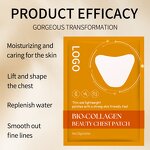 Silicon Chest Pad Manufacturer - Private Label OEM Hyaluronic Acid Collagen Fade Fine Lines Firming Anti Wrinkle