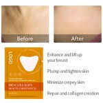 Hyaluronic Acid Silicon Chest Pad Manufacturer - Hot Selling Collagen Fade Fine Lines Firming Anti Wrinkle