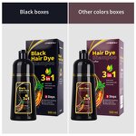 Hair Dye Shampoo Manufacturer - Ammonia-Free Dark Brown 3 in 1 Sachet