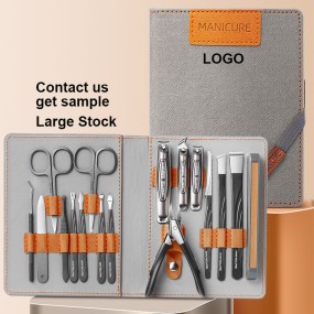 Nail Care Kit Manufacturer - 16 Piece Stainless Steel Gift Set