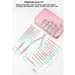 美甲套装供应商-30件嵌甲护理工具
