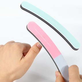 Nail Buffer Factory - Oval 3-way Plastic Shine