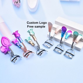 睫毛夹供应商-热销渐变粉色