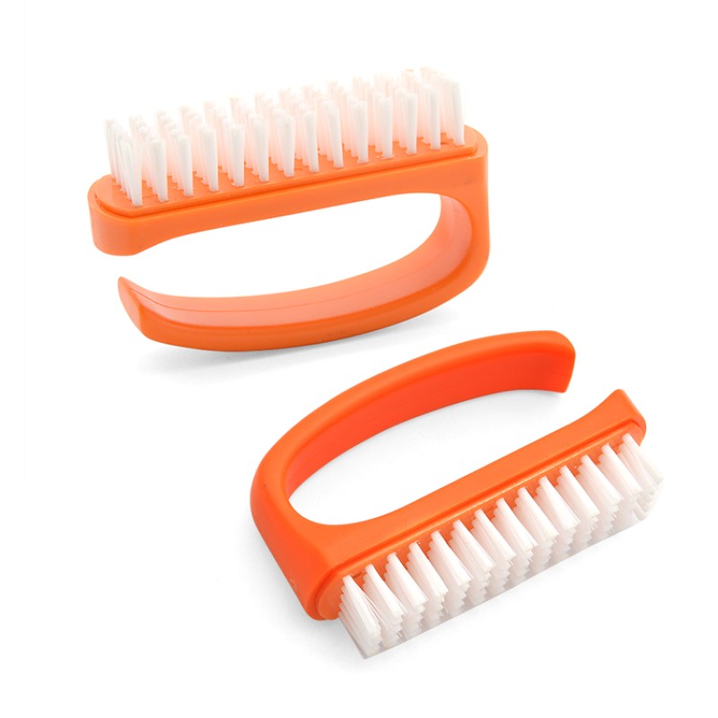 Nail Brush Supplier - Double Side Plastic Scrubbing