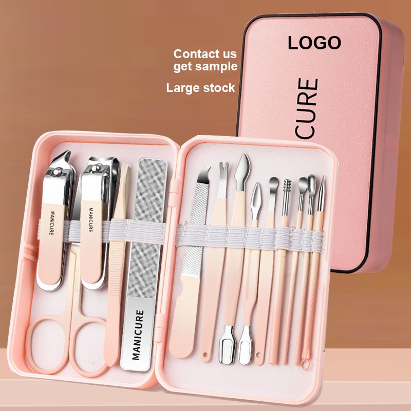 Manicure Pedicure Set Factory - 14 Piece Professional Tool Kit