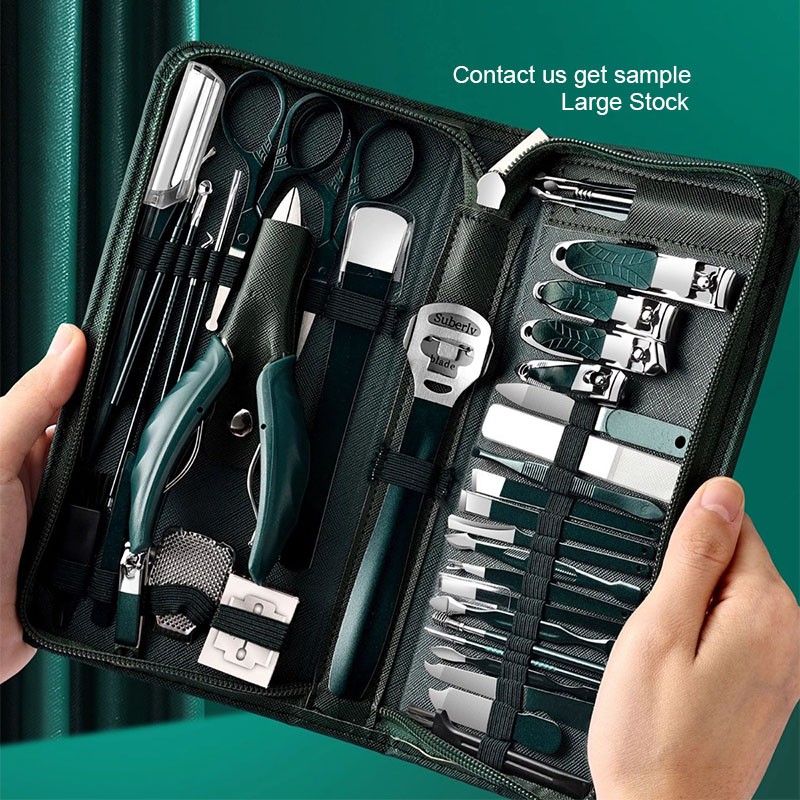 Manicure Set Factory - 40 in 1 Home Care Luxury Travel Bag