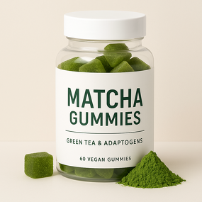 Matcha Green Tea Gummies Manufacturer - OEM Slimming Supplement Weight Loss Fat-burning Vegan