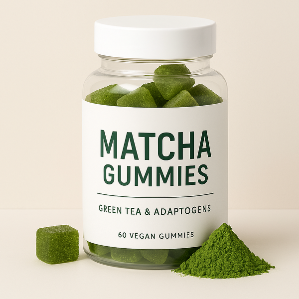 Matcha Green Tea Gummies Manufacturer - OEM Slimming Supplement Weight Loss Fat-burning Vegan