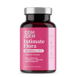 Well Woman Supplement Manufacturer - Intimate Flora Capsules with Cranberry Fenugreek Chlorella Herbal Supplements
