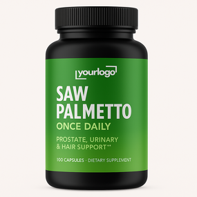 Saw Palmetto Capsules Manufacturer - OEM Prostate Care Supplement for Natural DHT Blocker Pumpkin Seed