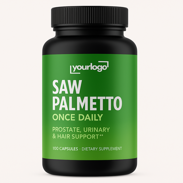 Saw Palmetto Capsules Manufacturer - OEM Prostate Care Supplement for Natural DHT Blocker Pumpkin Seed