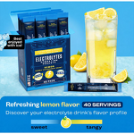 Electrolyte Powder Manufacturer - Custom Drink OEM Sugar Free Sachets 40 Stick Hydration Electrolytes Bag