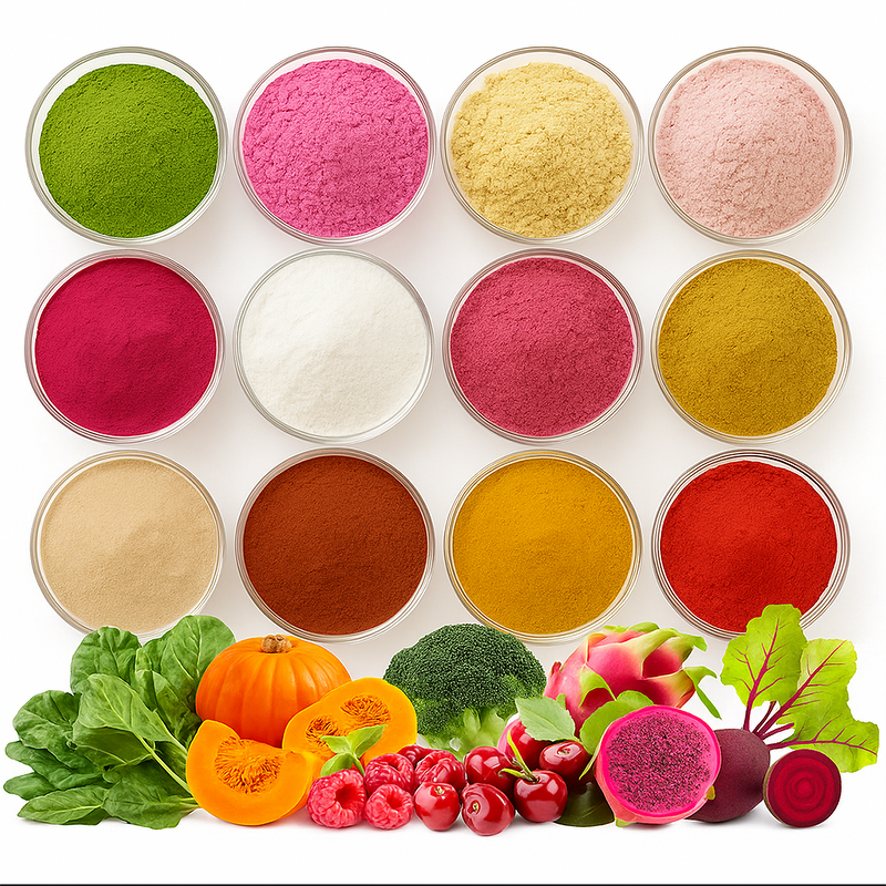 Fruit Powder Manufacturer - Natural Organic Fruits and Vegetables Freeze Dried Nutritional Supplements Instant Fruit Powders