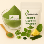 Super Greens Powder Manufacturer - Supergreen Kids Dietary Supplement Green Superfood Private Label Organic
