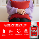 Activated Charcoal Gummies Manufacturer - OEM for Factory Oral Health Detox Support Herbal Supplement