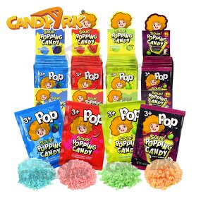 Hard Candy Manufacturer - Fruit Flavor Sour Pop Rocks Popping Factory