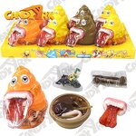 Gummy Candy Manufacturer - Poo Shaped Toy Candy Poopoo Kids Tongue and Fruit Jam