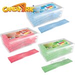 Licorice Candy Manufacturer - Factory Direct Supply OEM Sour Strips Rainbow Belts Gummy Liquorice Sweets