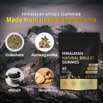 Shilajit Gummies Manufacturer - OEM Wholesale Himalayan 100% Resin Extract with Customized Packing