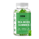 Herbal Sea Moss Seaweed Gummies - OEM Customizable & Energy-Boosting