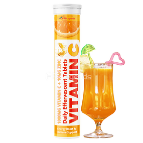VC Tablets Manufacturer - OEM Supply with Zinc Improve Immune System Vitamin C Effervescent