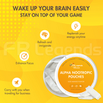 Nootropic Pouches Manufacturer - Factory Custom Effective Enhance Memory Performance Focus Energy Caffeine