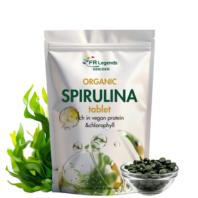 Organic Spirulina Tablet Manufacturer - OEM ODM Support Eye Health Immune System Green Superfood