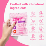 Herbal Female Hormone Gummy Manufacturer - OEM Enhance Charm Vitamin Pheromone for Women