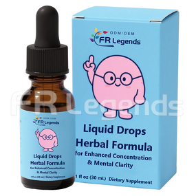 Herbal Liquid Drop Manufacturer - OEM ODM Natural Improve Memory & Mental Clarity Nootropic for Kids